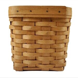 LONGABERGER Square Mouth Handwoven Basket